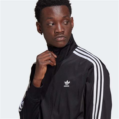 schwarze adidas sweatjacke materia|adicolor Classics Firebird Originals Jacke .